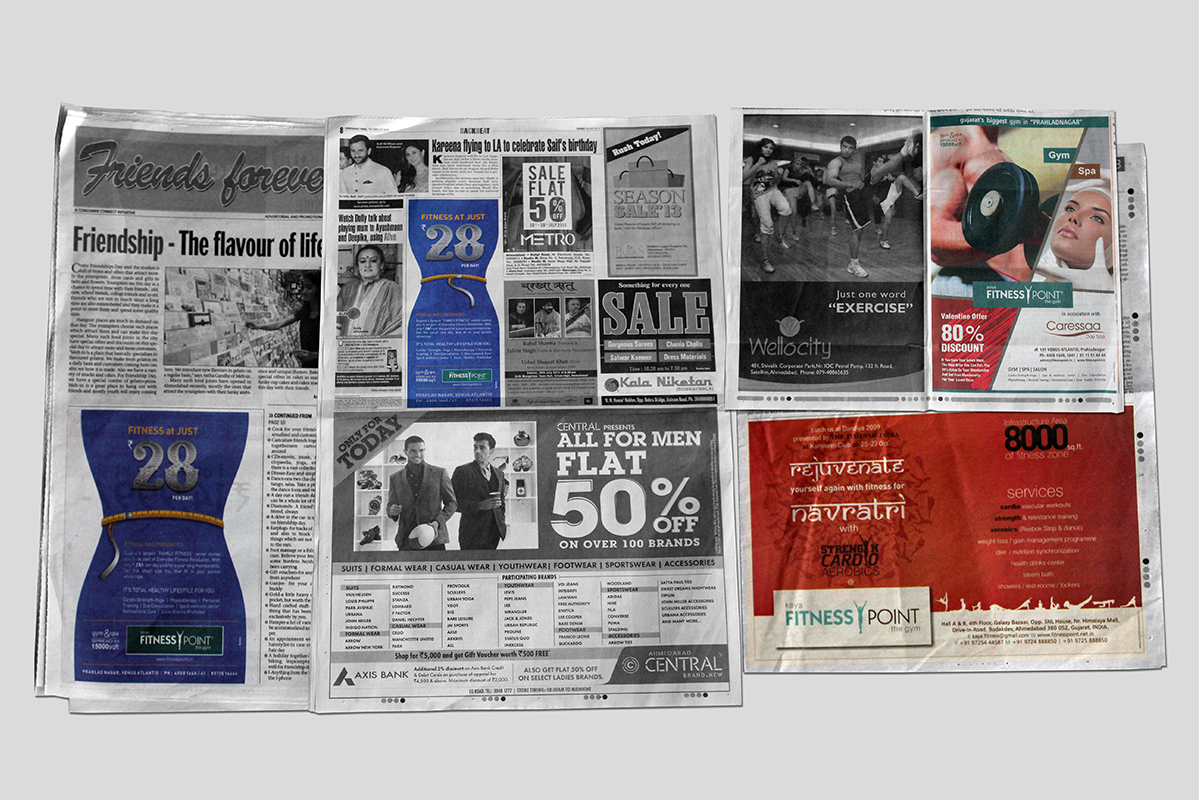 fitness point newspaper ad